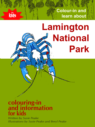 Colour-in and Learn About Lamington National Park